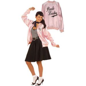 Roze rock and roll jasje voor vrouwen