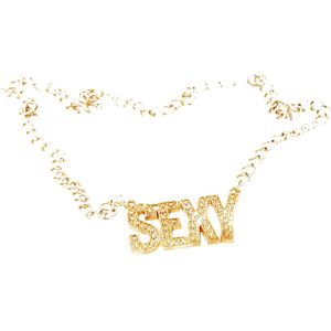 Gouden sexy ketting