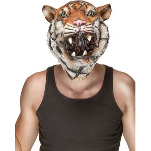Integraal tijger masker voor volwassenen
