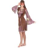 Retro hippie psychedelische outfit voor vrouwen