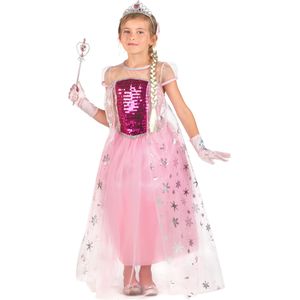 Roze prinsessen- -vermomming en accessoires voor meisjes