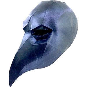 Low Poly ravenmasker