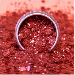 Biologisch afbreekbare glitter Geëtst in baksteen - Si si la paillette