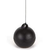 Zwart helium ballon gewichtje