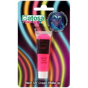 Neon roze UV make-up tube