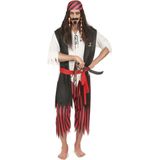 Piraten bandiet kostuum voor mannen