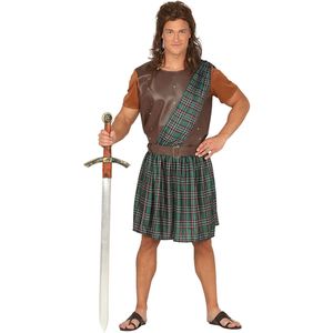 Groene Schotse outfit voor mannen