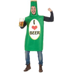 Bierfles kostuum voor volwassenen
