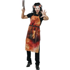 Halloween kostuum bloederige slager voor volwassenen