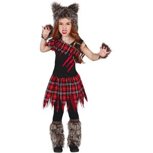 Campus weerwolf kostuum voor meisjes