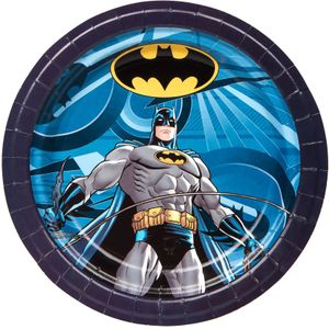 8 FSC Batman papieren borden 23 cm
