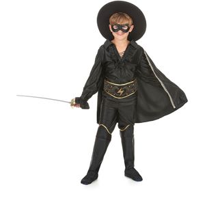 Zwarte musketier kostuum voor jongens