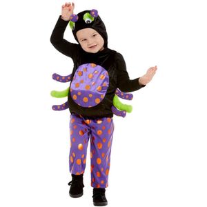 Pluche spin kostuum voor kinderen