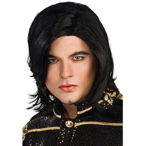 Michael Jackson-pruik voor mannen
