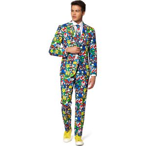 Mr. Super Mario Opposuits kostuum voor volwassenen