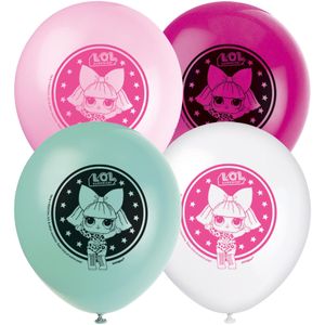 8 latex Lol Surprise ballonnen