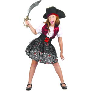 Onverschrokken piraat outfit voor meisjes