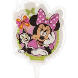 Minnie Mouse pastel verjaardagskaars