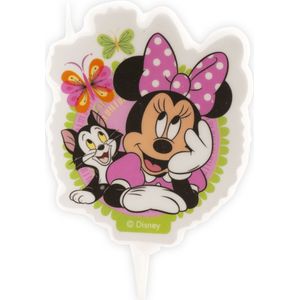 Minnie Mouse pastel verjaardagskaars