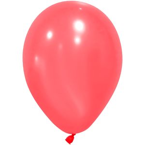 12 rode ballonnen van 28 cm