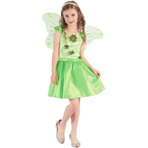 Groene sprookjesfee kostuum voor meisjes