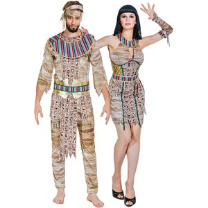 Kostuum duo Ruiter Egyptische mummie