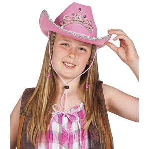 Cowgirlhoed in prinsessenuitvoering voor meisjes
