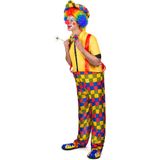 Wijde clown outfit voor mannen