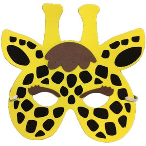 Giraffe masker voor kinderen