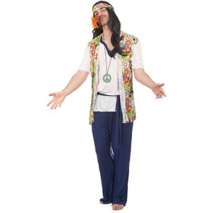 Hippie outfit voor mannen