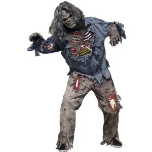 Griezelig zombie kostuum voor heren