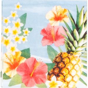 12 Hawaii ananas servetten