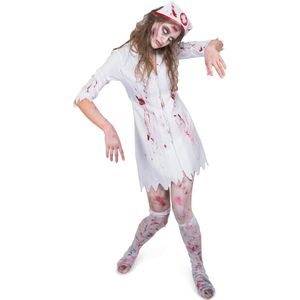 Bebloede zombie verpleegster jurk voor vrouwen