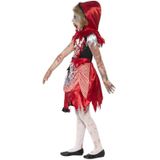 Zombie roodkapje kostuum voor meisjes
