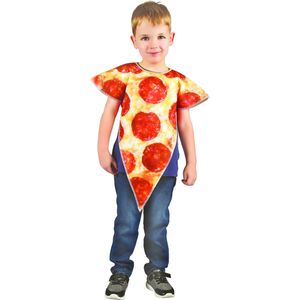 Pizza punt kostuum voor kinderen