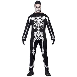 Halloween skeletkostuum voor mannen