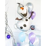 Folie ballon van Olaf uit Frozen