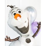 Folie ballon van Olaf uit Frozen