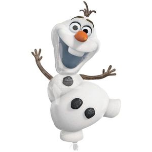 Folie ballon van Olaf uit Frozen