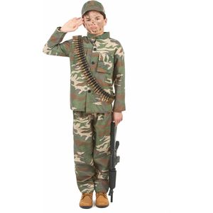 Soldaten kostuum voor jongens