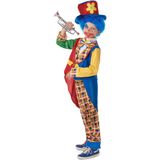 Geruit clown pak voor kinderen