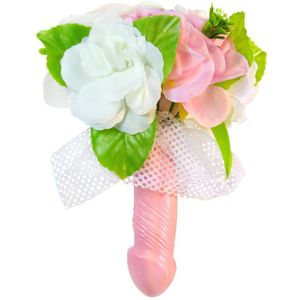 Bruiloft penis bloemen boeket