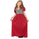 Middeleeuwse hofprinses outfit voor meisjes