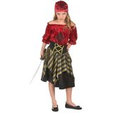 Piratenbandiet outfit voor meisjes
