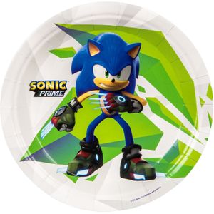8 kleine borden Sonic Prime 18 cm