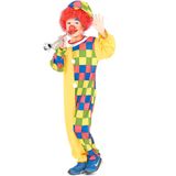 Veelkleurig clown kostuum voor kinderen