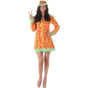 Disco hippie kostuum voor vrouwen