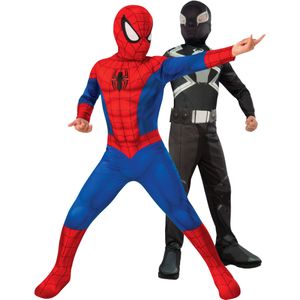 Spiderman en Venom koppelkostuum voor kinderen