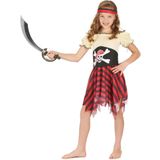Zeeschuimer piratenpak voor meisjes