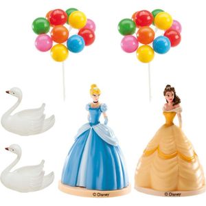 Disney Princesses plastic taart set